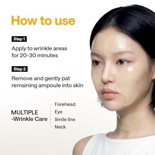 Image of Mediheal Vita Collagen Under Eye Patches for - Korean Hydrogel Eye Pads (60 patches) with 7 Vitamin & 5 Micro Collagen. Moisturizng & Non Irritating Eye Gel Mask. Sealing Cap Included.