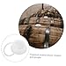 Luxshiny 12pcs Sealing Jug Caps Upper Drum Lid Replacement Pail Covers Leak Chemical Barrel Caps Plastic Screw for Industrial Storage