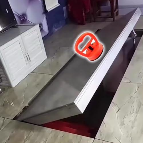 Puerta de acceso manual para ático sin juntas que soluciona pasos estrechos 2