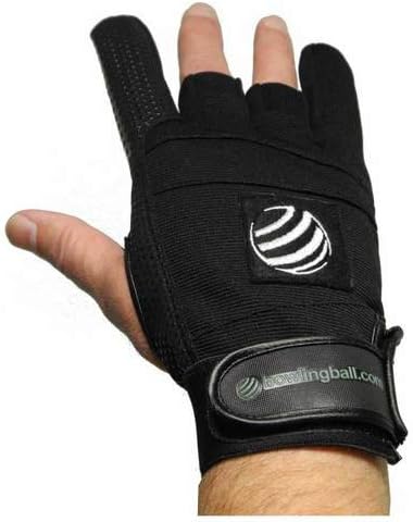 com Monster Grip Bowling Glove - Non-Slip, Comfortable & Durable Bowling Accessory - Enhances Grip for Control & Performance - Right/Left Hand, Multiple Sizes