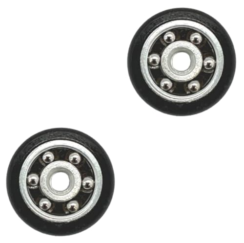 MSGsl   Rodamientos ø 20 mm y Tornillo M4 para Puertas Mampara de Ducha | Repuestos para Puertas Correderas de Baño y Ducha | Juego de 2 unidades.