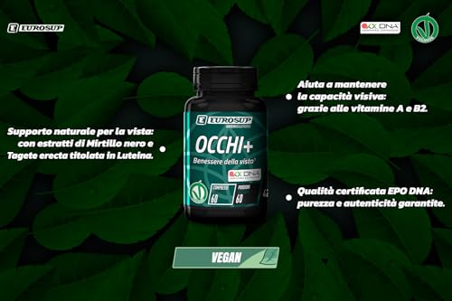 Eurosup Occhi+ - Barattolo Da 60 Compresse - 3