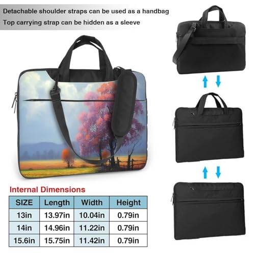 Maletín tipo bolso para laptop unisex miniatura 2