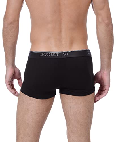2(X)IST mens Cotton Stretch No Show Trunk 3-pack3