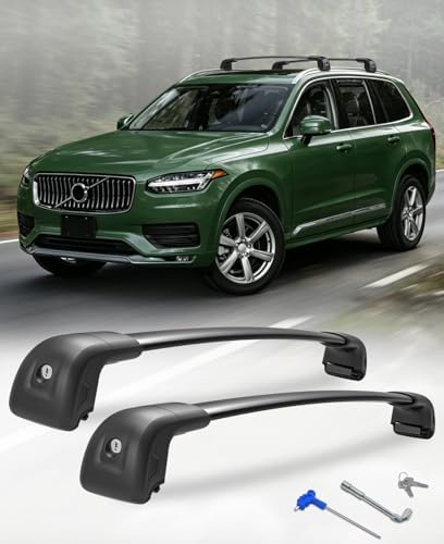 330lbs Lockable Cross Bars Compatible with Volvo XC-90 2016-2026