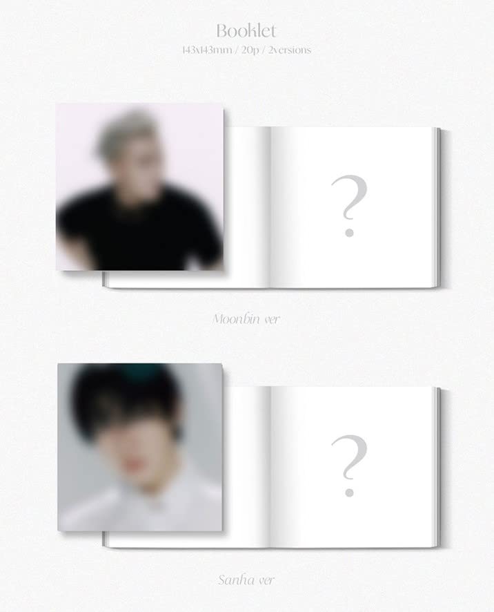 Amazon.com: ASTRO MOONBIN&SANHA INCENSE 3rd Mini Album+Folded