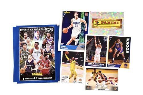 Panini NBA 2021-2022 Opakowanie 50 kieszeni STICKERS