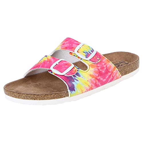 Northside Womens Mariani Leather Strap Cork Sandal