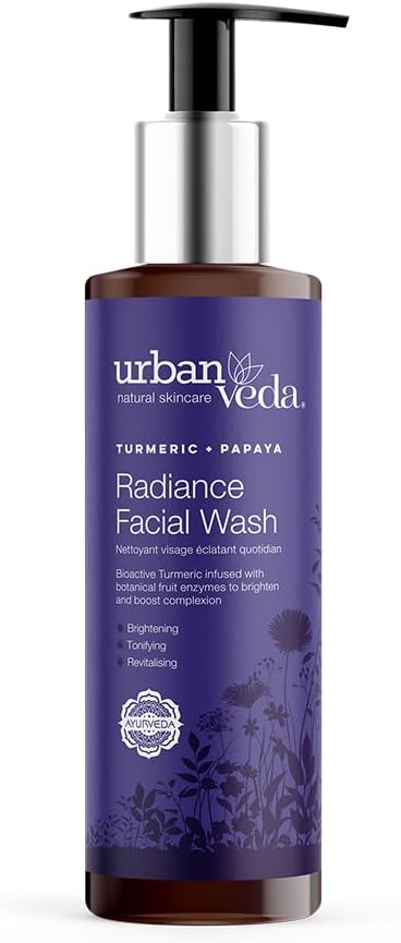 Turmeric + Botanics Daily Radiance Facial Wash, 150ml