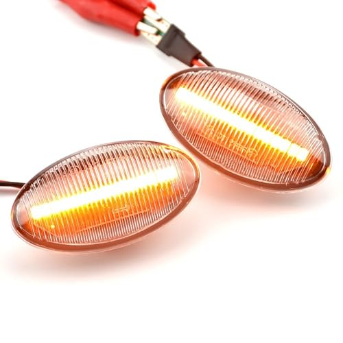 Intermitentes automóviles evitan zonas ciegas con luz dinámica para Mini 2002 a 2008 4