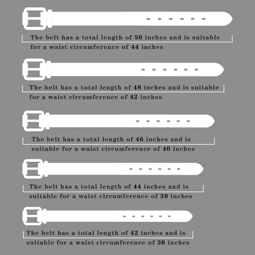 Men's Belt Full Grain Leather 1.6 Inch Width Casual Jeans Belt3