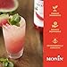 Monin - Watermelon Syrup, Juicy and Sweet, Great for Sodas and Lemonades, Gluten-Free, Non-GMO (1 Liter, 4-Pack)