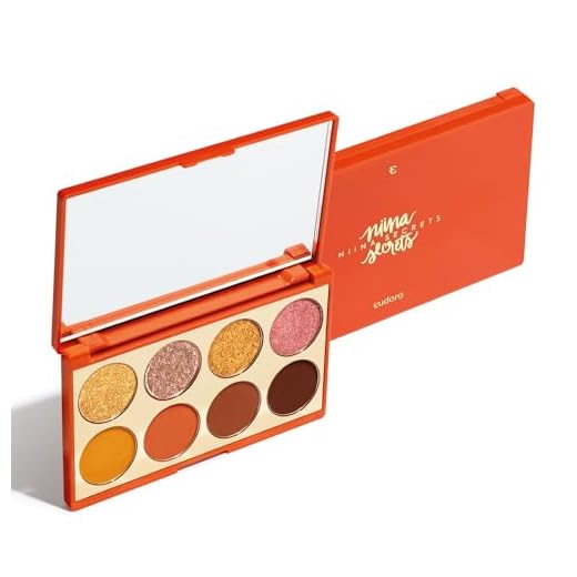 Eudora Niina Secrets Palette De Sombras Orange 5,6g