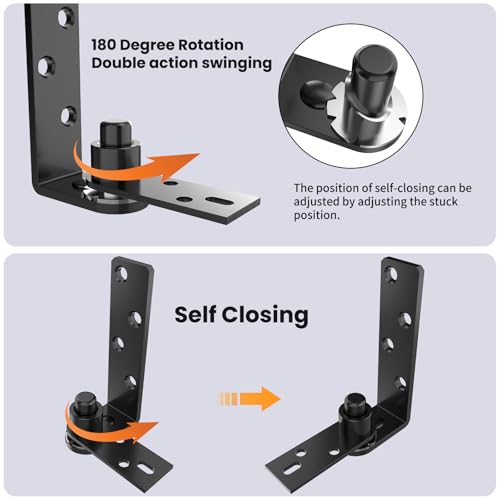 Kimsofunny Saloon Door Hinges 304 Stainless Steel Swinging Door Hinge thumb #2