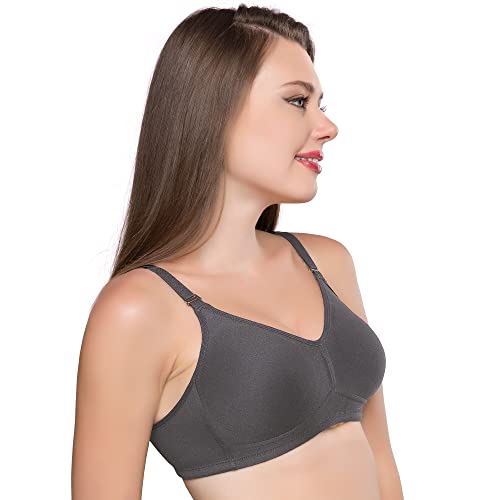 Image of TRYLO Cotton Riza Minimizer Women's Non-Padded Non-Wired Seamless Molded Bra
