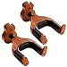 Neboic Guitar Wall Mount, Auto Lock Guitar Wall Hanger, Hard Wood Base in Guitar Shape Guitar Hook, Guitar Holder, Acoustic, Electric, Classical, Bass Guitar Stand, Guitar Accessories 2Pack