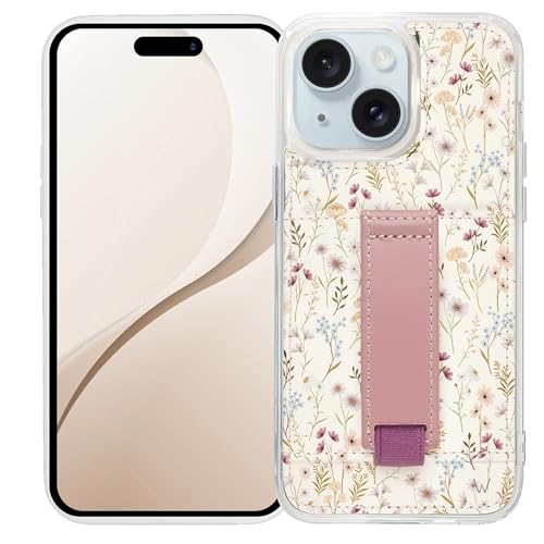 Walli Cases Wallet Phone Case for iPhone 14 Plus, Card Holder Kickstand