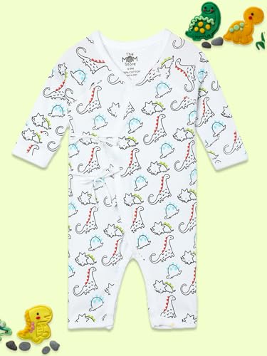 Image of The Mom Store Baby Romper Jabla Style For Boys And Girls | Cotton | Soft Infant Bodysuit | Trendy Stylish Sleepwear For Newborn Baby | Printed | Unisex Comfortable Everyday Baby Wear