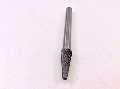 Fresa Taper Shape Carburo 5/16" diámetro, 1/4" vástago miniatura 1