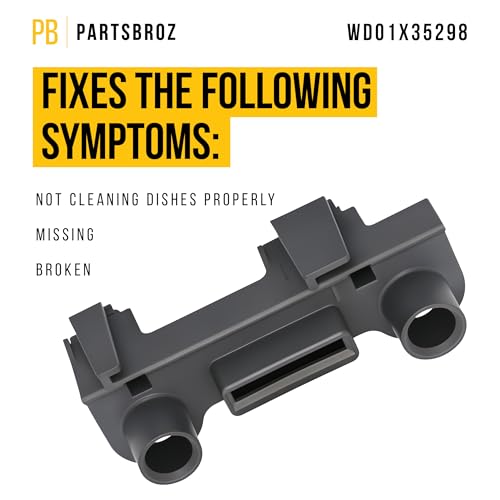 Kit rouleau et support WD01X35298 haute résistance pour panier Hotpoint