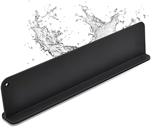 Silicone Sink Splash Guard, Sink Splash Guard with Suction Cup, K...