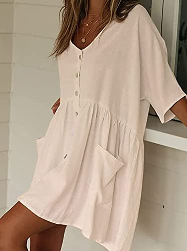 Paréo robe de plage grande taille fluide pour bikini et été - 2