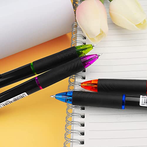 Image of 10170 4 IN 1 Pens 0.7mm Fine Point Multicolor BallPoint Pen Creative Writing Retractable Ball Point Pens For Office, Student & School Stationery (Set of 5 pens)