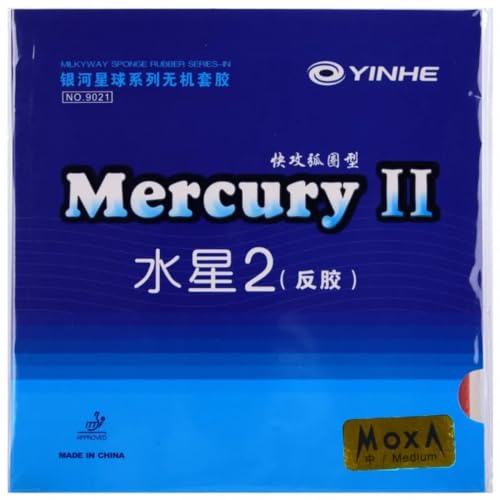 Ppbigu Yinhe Mercury II Table Tennis Rubber for DIY Racket/Paddle