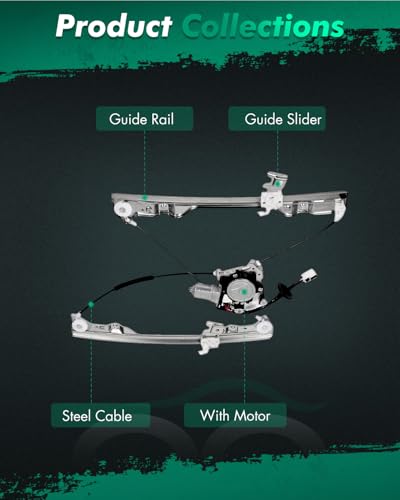 Image of SCITOO Power Window Regulator With Motor For Nissan For Altima