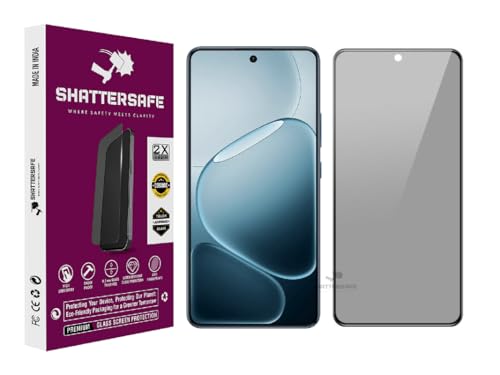 Image of Anti-Spy Privacy Tempered Glass Compatible For Oppo F31 Pro Plus 5G [Pack of 1]. 9H Hardness, Anti-Scratch, Edge-to-Edge Protection With Easy Installation Kit & Case Friendly Fit.