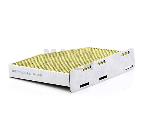 MANN エアコンフィルター フレシャスプラス アウディ AUDI TTクーペ 型式 ABA-8JCDA 左ハンドル車 用 FP2939 除塵・脱臭・抗菌・抗カビ効果 MANN-FILTER