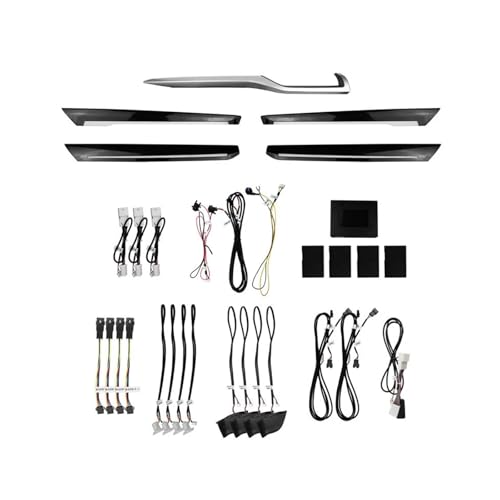 64 Colors Synchronous Color Atmosphere Lamp Illuminated Styling LED Ambient Light Compatible with Lexus RX 2016-2020