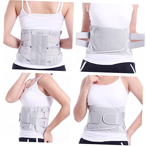 Faja lumbar protectora transpirable talla S para soporte de cintura miniatura 3