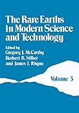  The Rare Earths in Modern Science and Technology: Volume 3