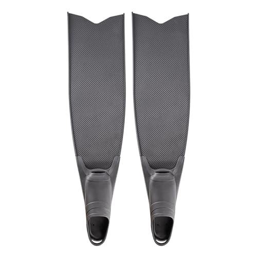 TLMDXTEU Aletas largas de Fibra de Carbono Pura Aletas de apnea Aletas para Buceo con esnórquel(35-36)