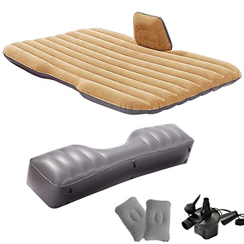 Kalili 車中泊 エアーベッド エアーマット アウトドア用 収納便利 多機能 枕付き ポンプ付き カーキ Amazon 楽天 ヤフー等の通販価格比較 最安値 Com