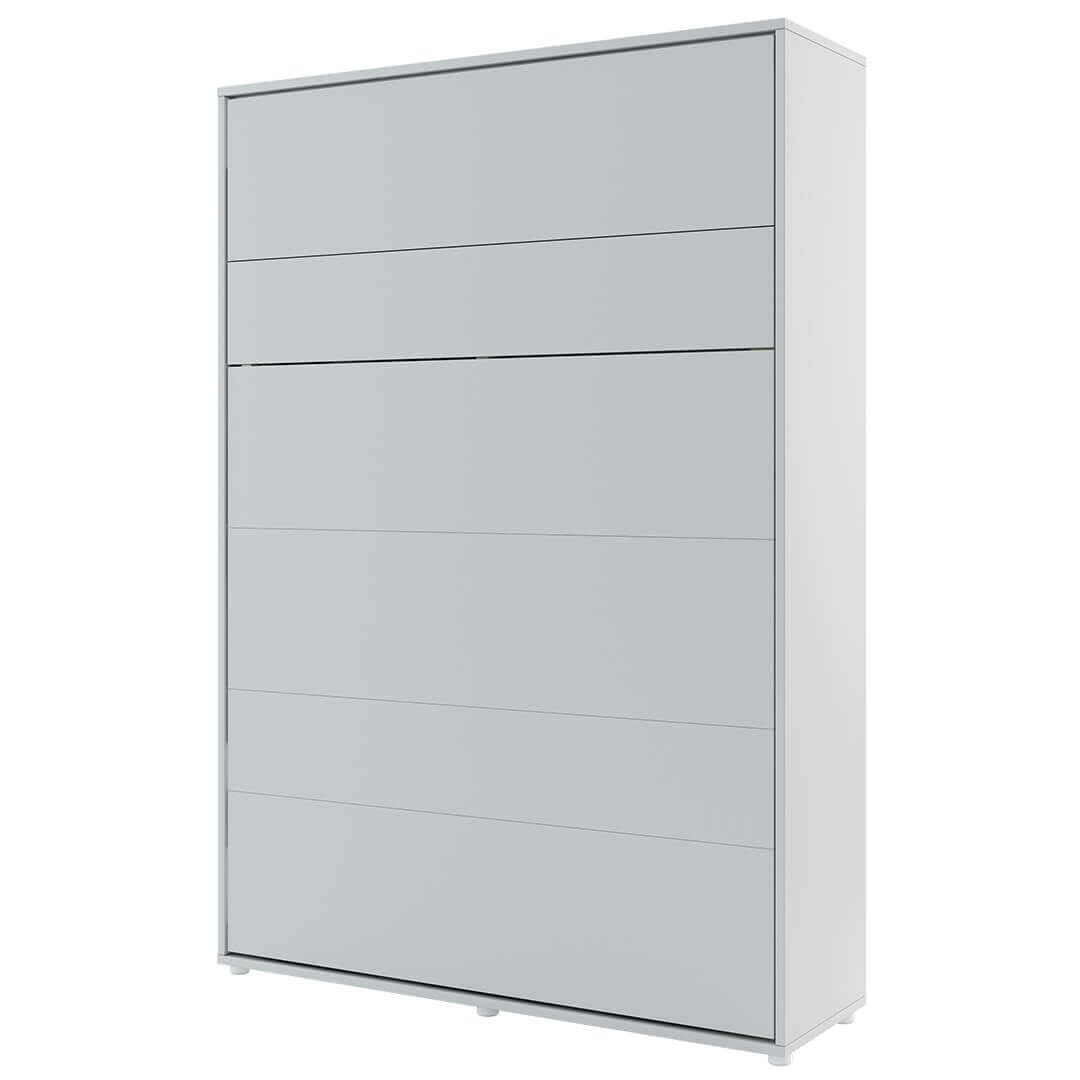 Homlando Lenart Bed Concept BC01 - Cama plegable vertical (140 x 200 cm, con cama plegable integrada), color gris mate