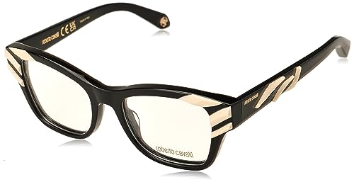 ROBERTO CAVALLI, MARCO DE GAFAS, VRC025V, SHINY BLACK, 50/18/135