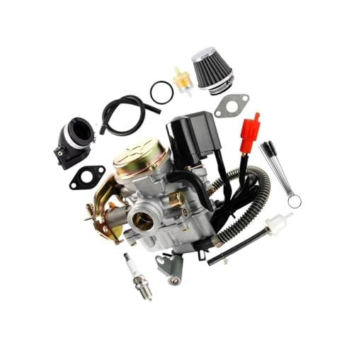 Carburador GY6 50cc para motor 139QMB de repuesto en scooters, ciclomotores y ATV de 4 tiempos
