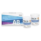 ✅CREA TU PROPIA FORMA DE SILICONA | La sencilla relación de mezcla 1:1 hace que sea fácil de usar. Pesa los componentes A y B, mezcla durante tres minutos y la silicona estará lista para usar.