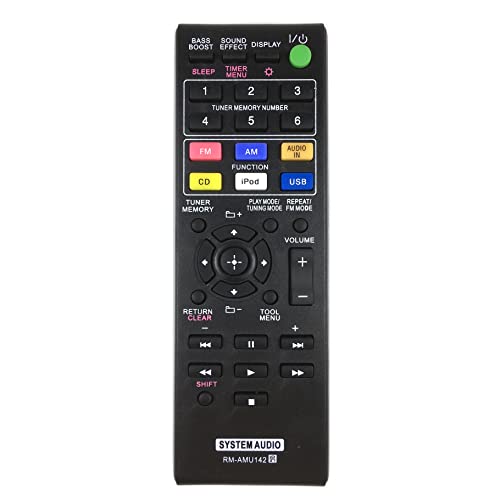 AULCMEET RM-AMU149 Replacement Remote For Sony CMT-V10iP Hi-fi Component Systems