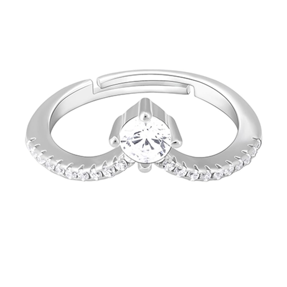 GIVA925 Silver Vanki Rings for Women & Girls |Stylish Classy Rings for Women