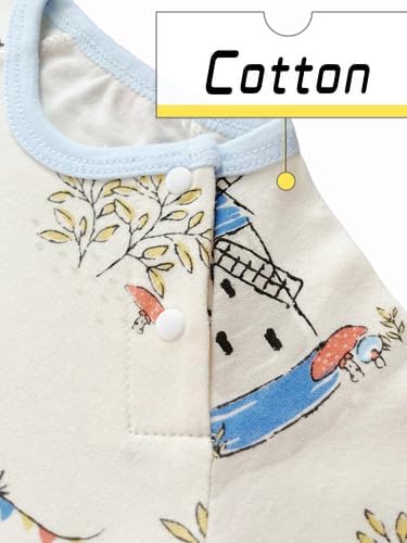 Baby Romper Long Sleeve Newborn Jumpsuit with Snap Closure Infant Bodysuit for Boys/Girls - Image 2