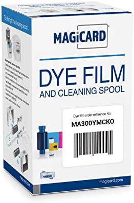 Magicard MA300YMCKO Color Ribbon Kit (YMCKO, 300 Prints) for Enduro, Rio Pro, and Pronto Series Card Printers Straight from Manufacturer