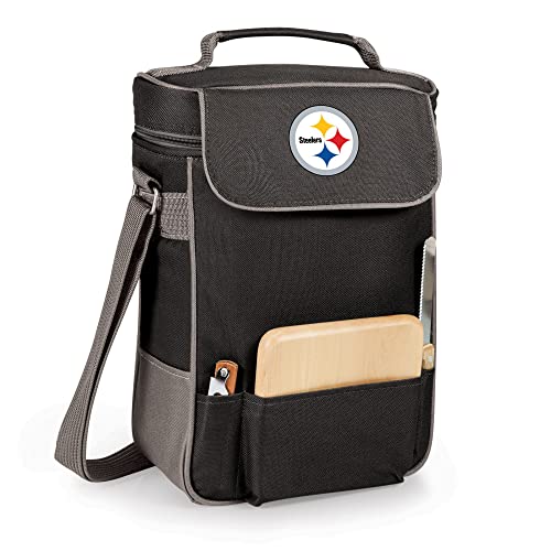 NFL Pittsburgh Steelers Duet Digital Print Tote, One Size, Black