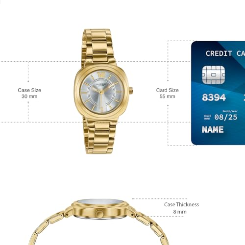 Image of Sonata Poze 9 with Quartz Analog Watch for Women