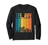 Photo Gallery tel aviv israele retro vintage tramonto skyline tel aviv maglia a manica Photo Gallery tel aviv israele retro vintage tramonto skyline tel aviv maglia a manica