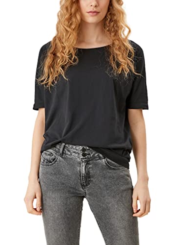Q/S by S.Oliver Damen 2109303 T-Shirt, Schwarz, S EU