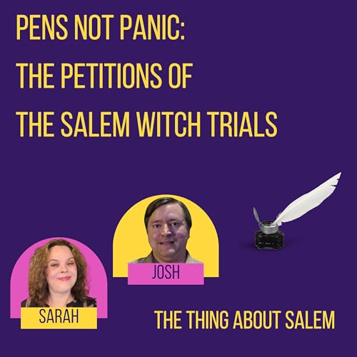 『Pens not Panic: The Petitions of the Salem Witch Trials』のカバーアート