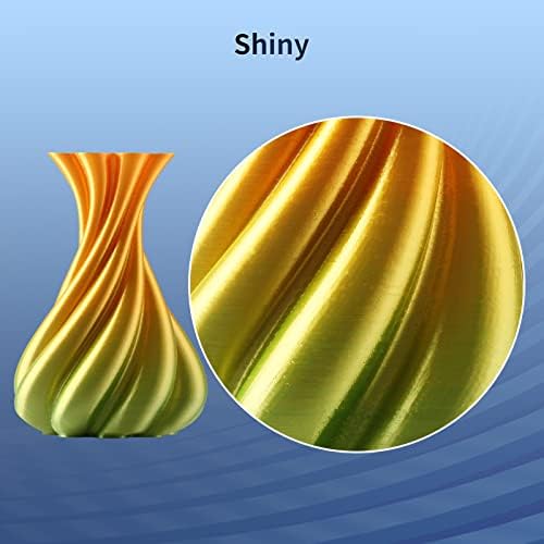 ANYCUBIC Silk PLA Filament 1.75mm, Rainbow Silk 3D Printer PLA Filament, 1kg(2.2Lbs)/Spool, Dimensional Accuracy +/- 0.05 mm